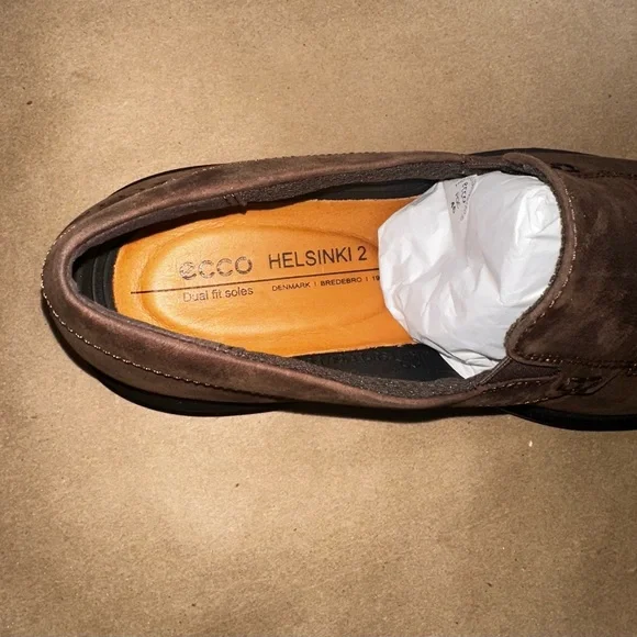 ECCO Helsinki 2 Slip‑On Dress Shoes Men’s 44 (US 10–10.5) – New in Box - Picture 7 of 7